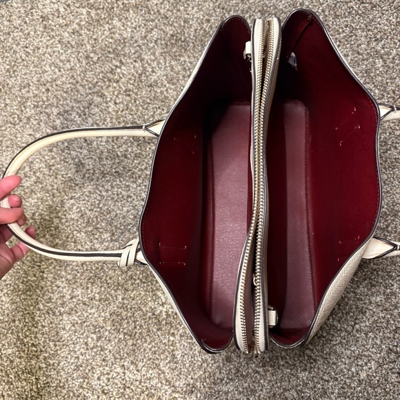 Kate Spade Ivory Tote with Detachable Strap - Picture 6 of 16